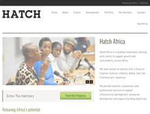 Tablet Screenshot of hatchafrica.com